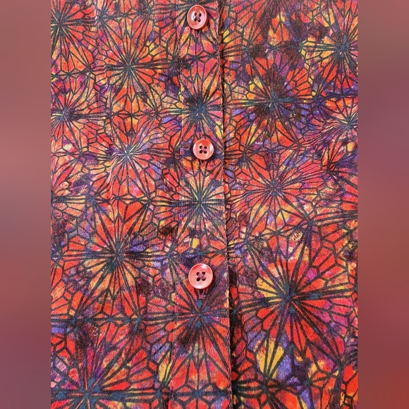 Coldwater Creek Women's Floral Button-Up Shirt, XS - Picture 14 of 14